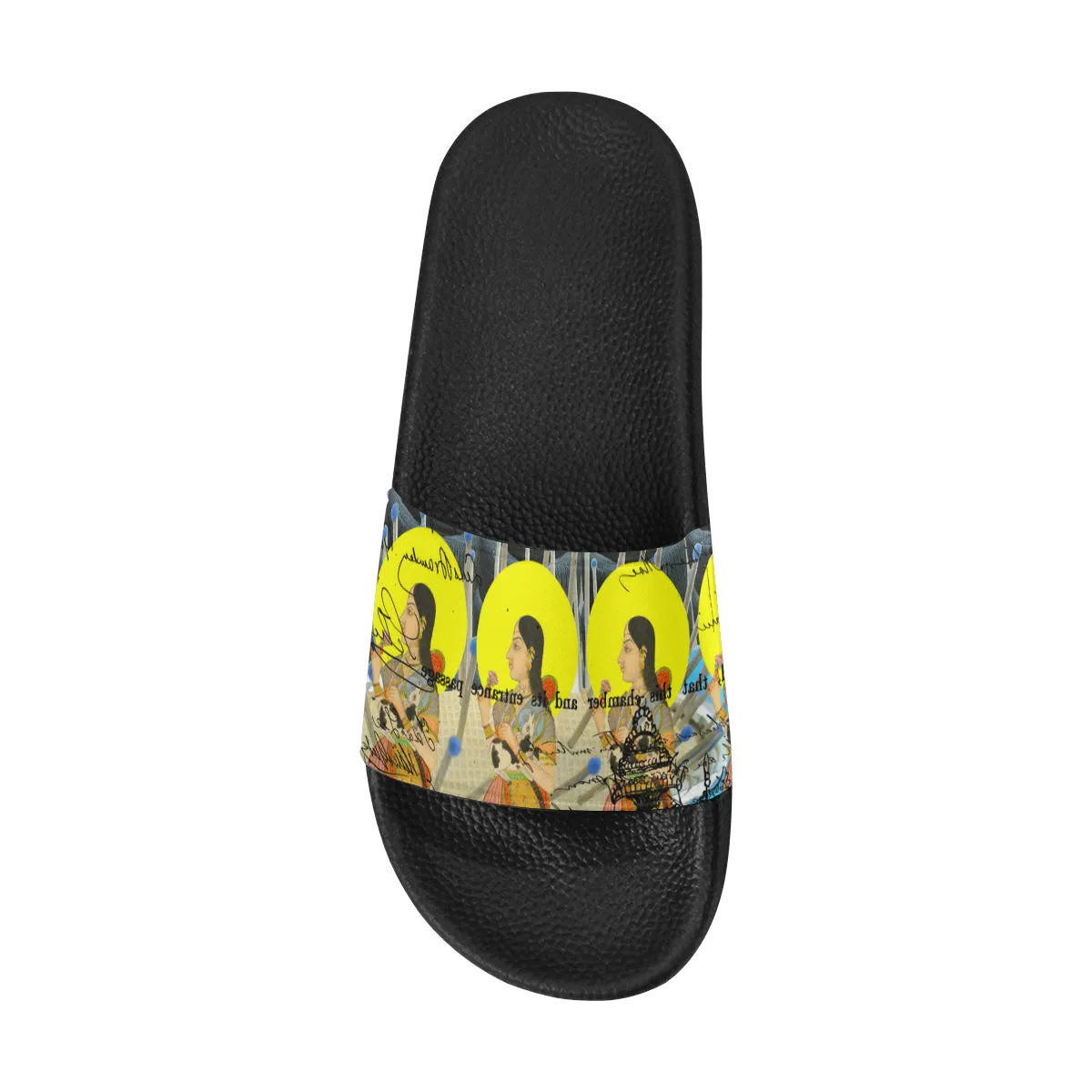 1, 2, 3 V Women's Printed Slides