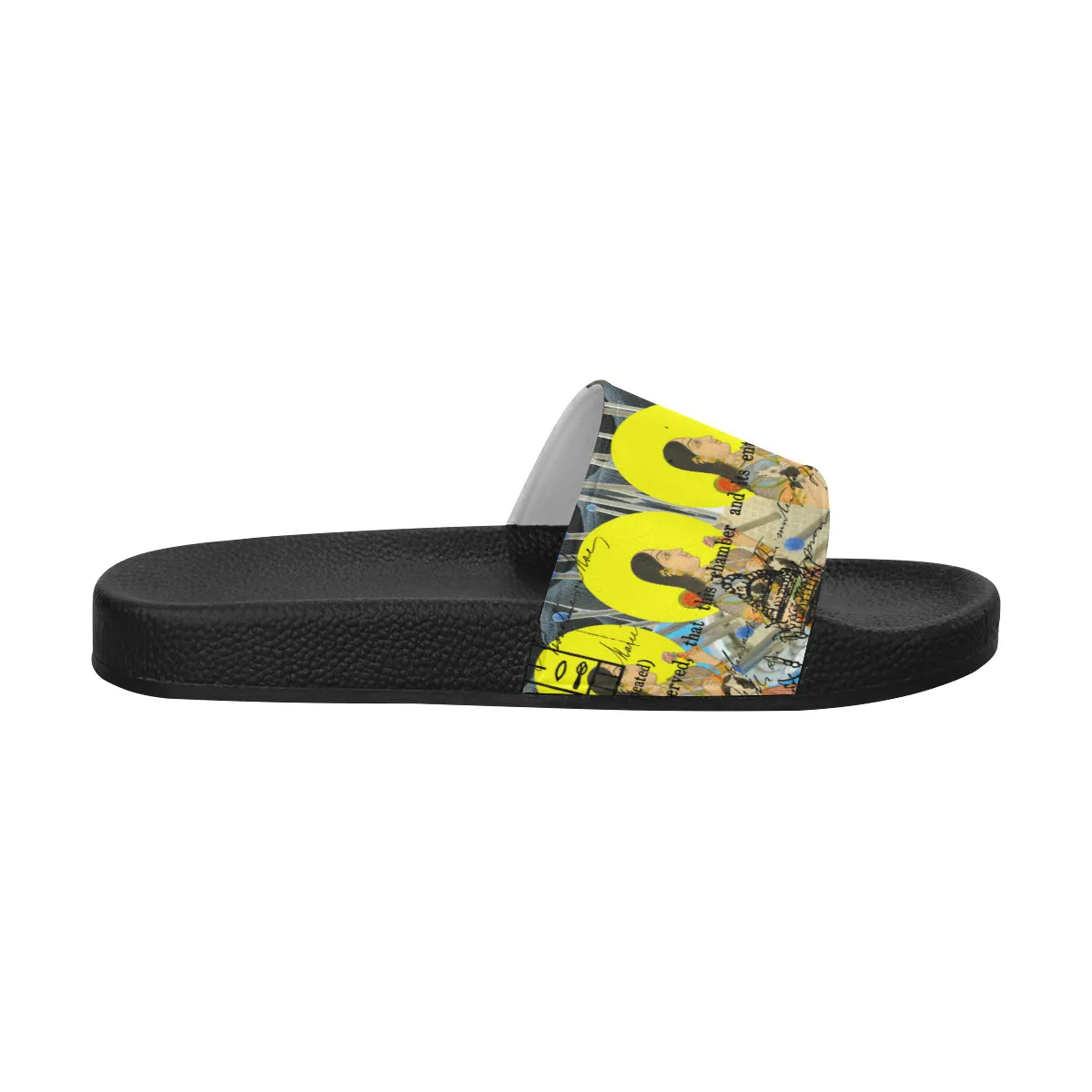 1, 2, 3 V Women's Printed Slides