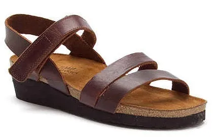 7806-739 Buffalo Leahter Kayla Women's Naot Adjustable Strap Sandals