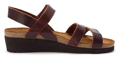 7806-739 Buffalo Leahter Kayla Women's Naot Adjustable Strap Sandals