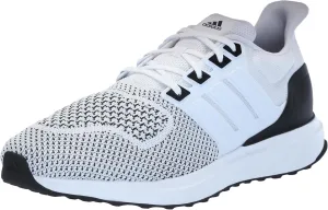 adidas Men's UBounce DNA Sneaker, White/White/Black, 11.5