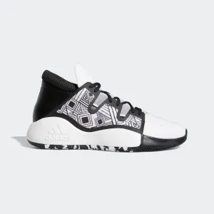 Adidas Pro Vision Men Basketball Shoe - Cloud White/ Core Black