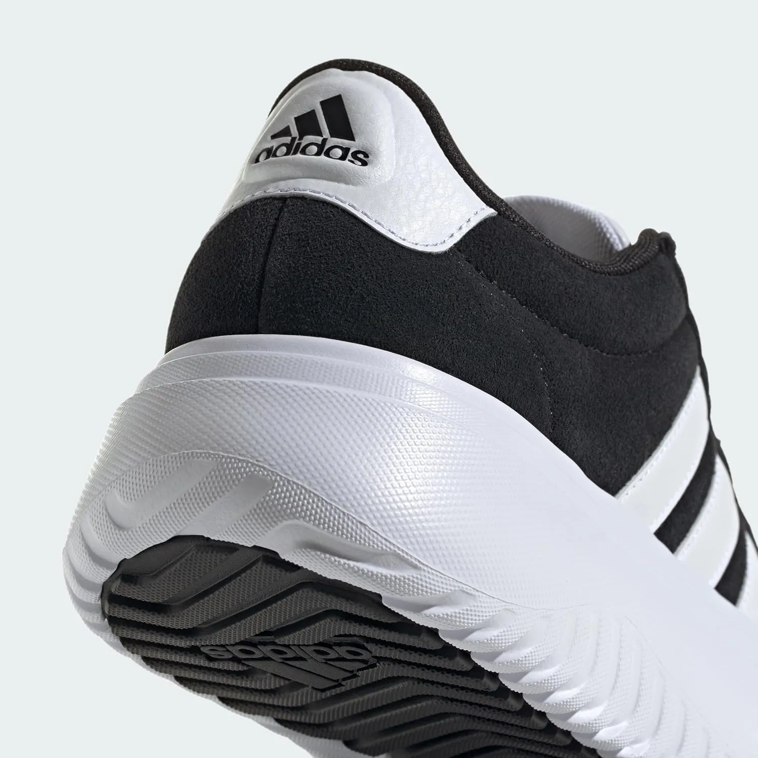 adidas Women's Grand Court Platform Suede Sneaker