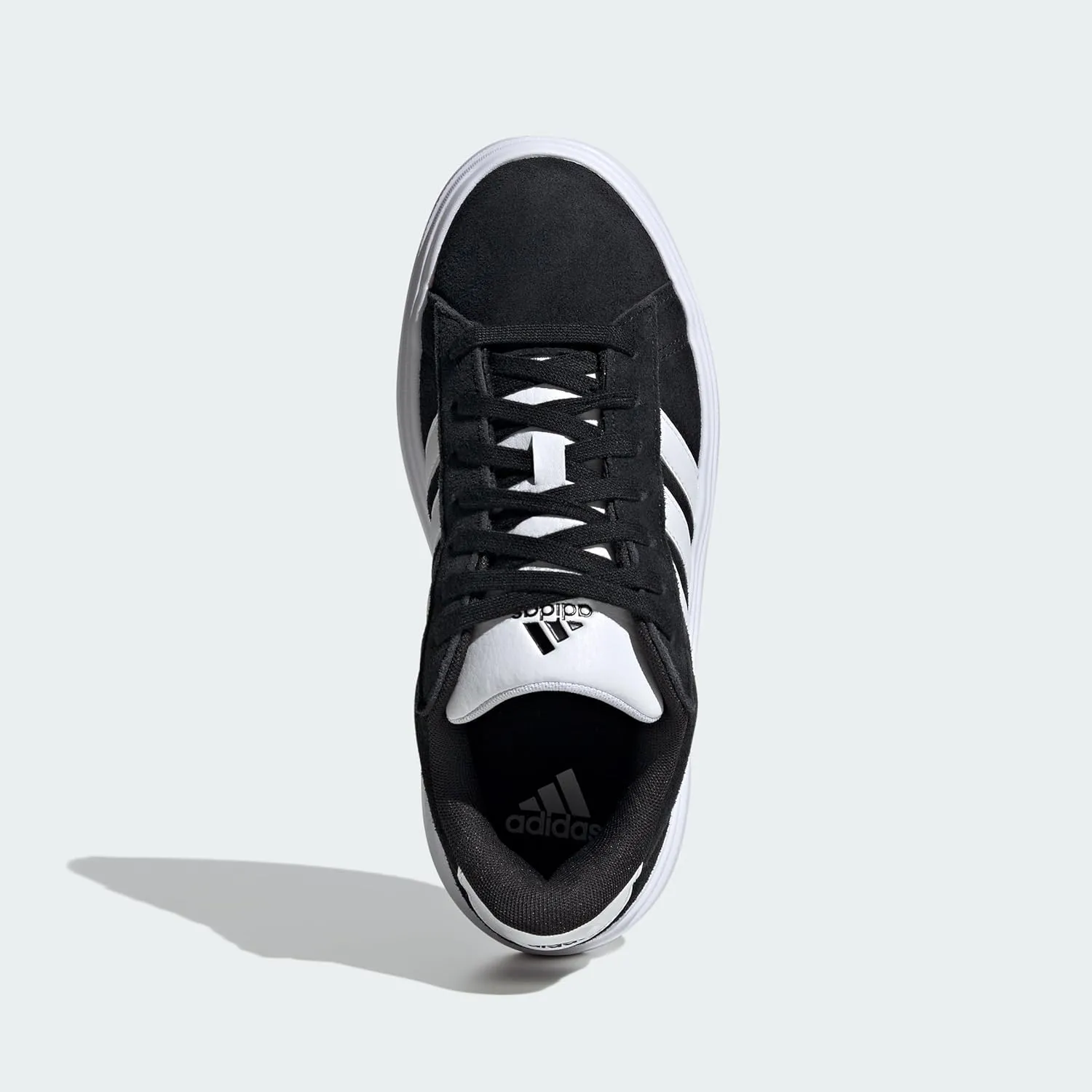 adidas Women's Grand Court Platform Suede Sneaker
