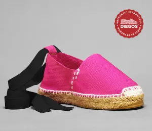 Alpargatas fucsia
