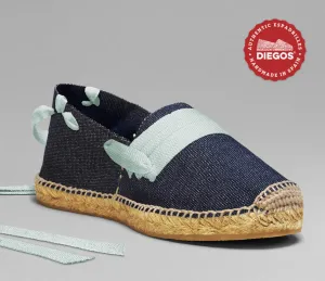 Alpargatas vascas denim