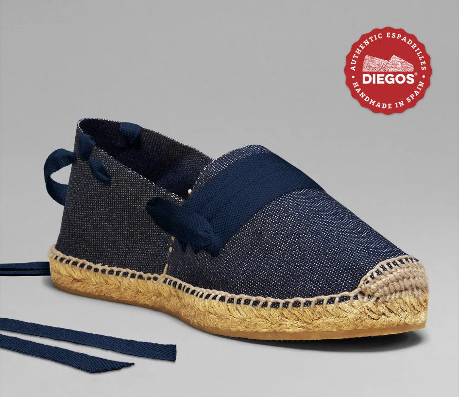 Alpargatas vascas denim