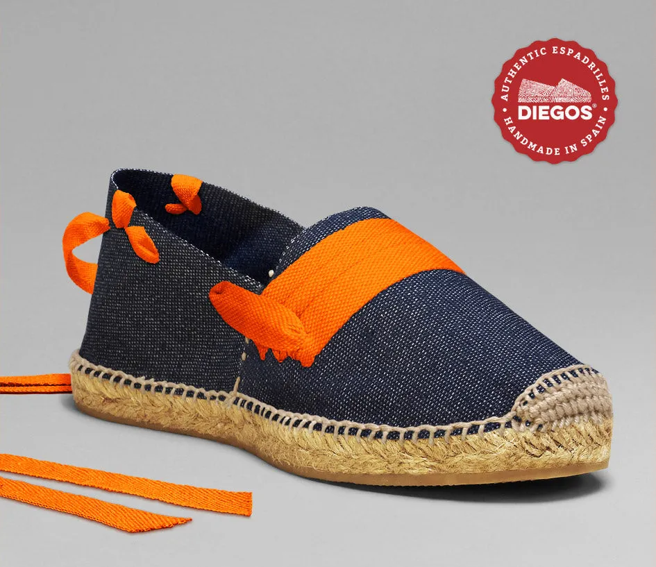 Alpargatas vascas denim