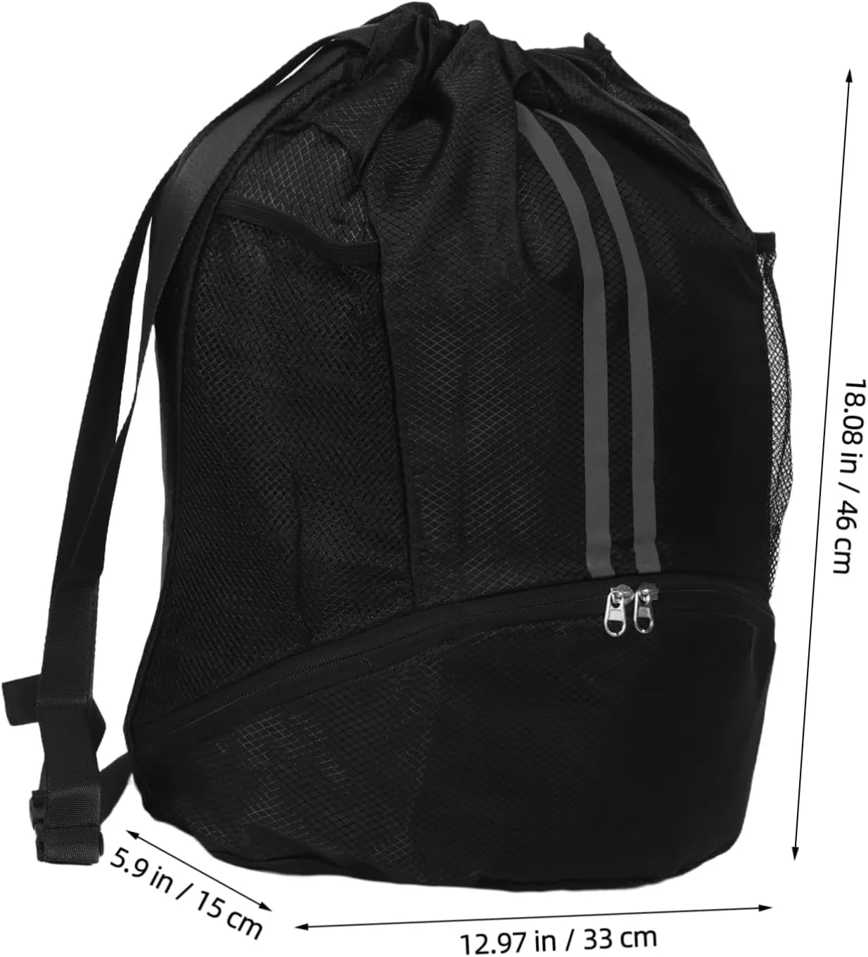 Basketball Bag Back Youth Soccer Bag Gym Bag with Shoe Compartment Softball Bag Basketball Carrying Bags