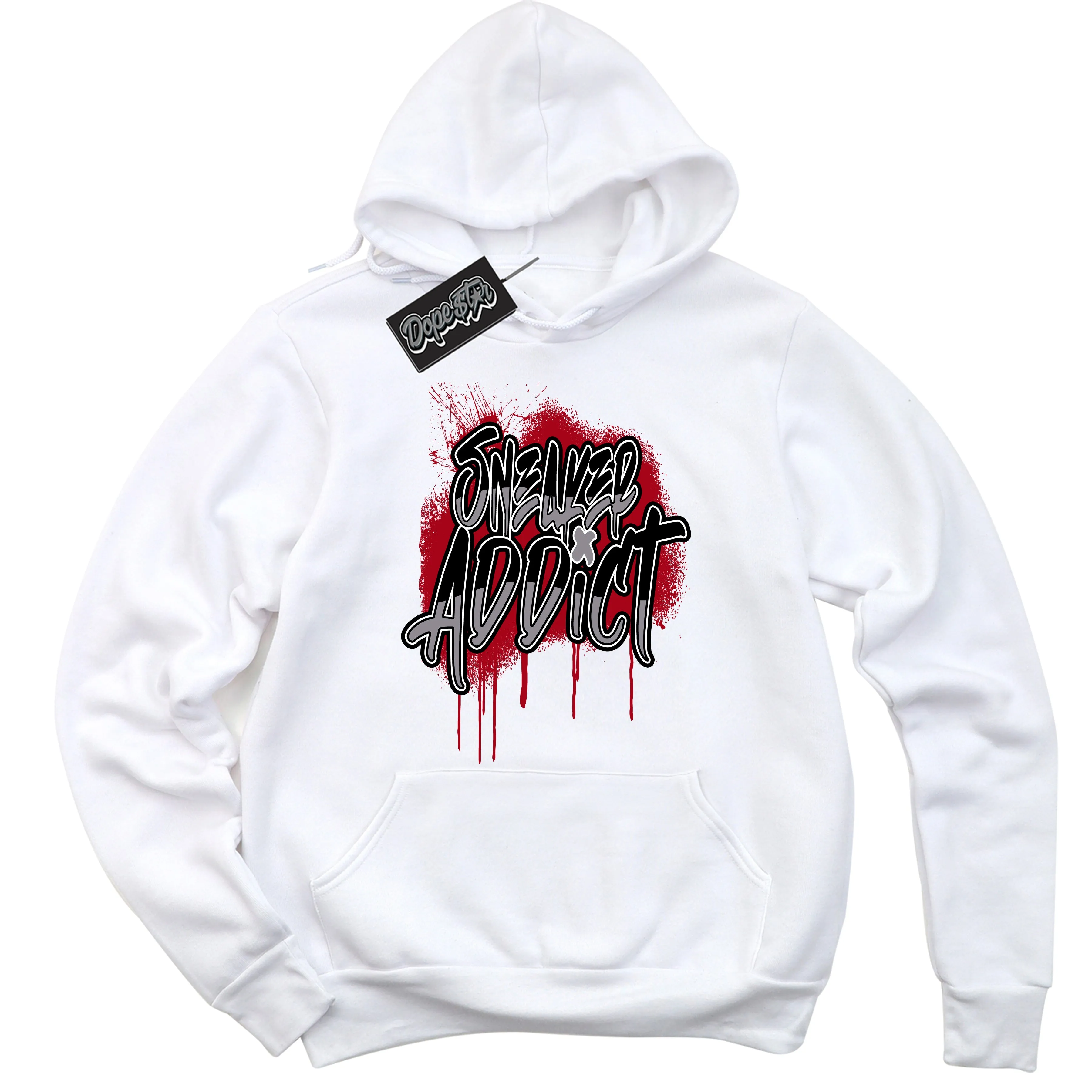 Black Metallic Reimagined 5s Sneaker Hoodie Sneaker Addict Graphic