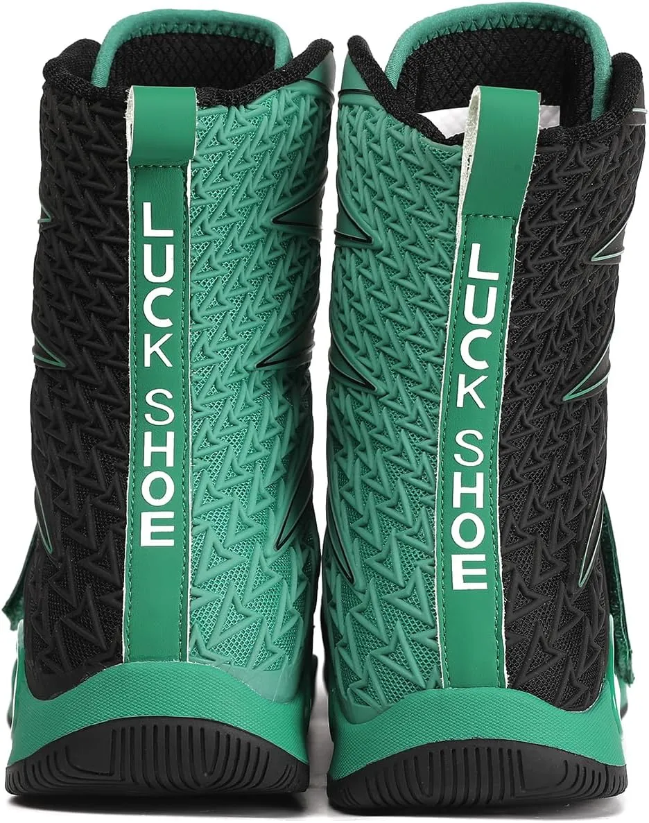 Boxing Shoes for Men High Top Gym Shoes Fighting Sports Training Footwear LS308