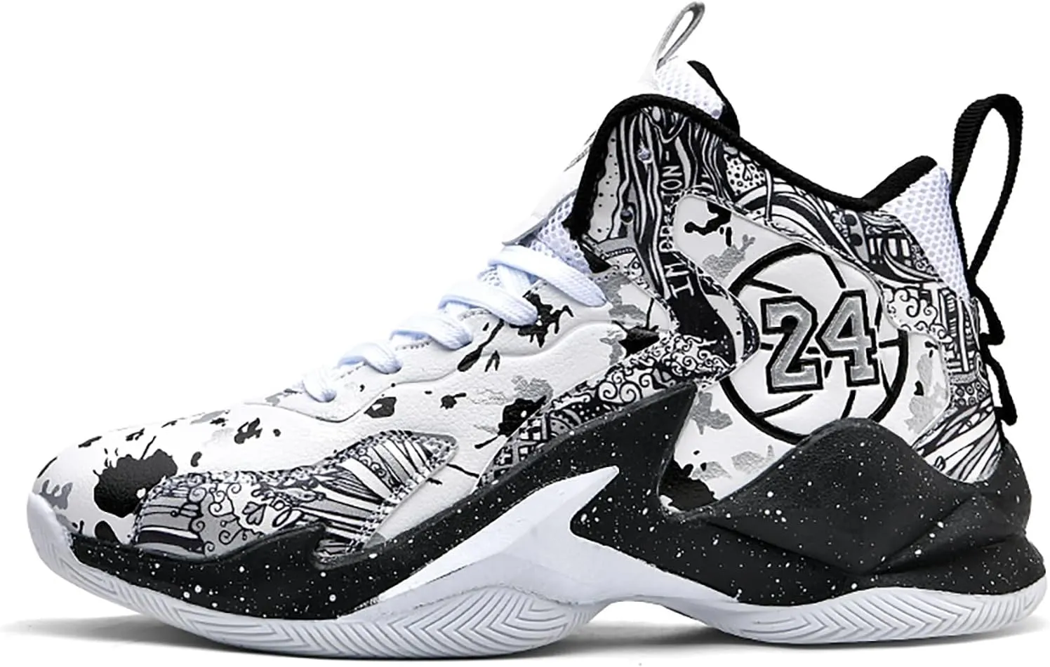 Boys Basketball Shoes Breathable Indoor Athletic Shoes Youth Outdoor Fashion Sneakers Comfortable Basketball Shoes for Girls