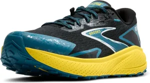 Brooks Men’s Divide 5 Trail Running Shoe - Black/Celestial/Quince - 12.5 Medium