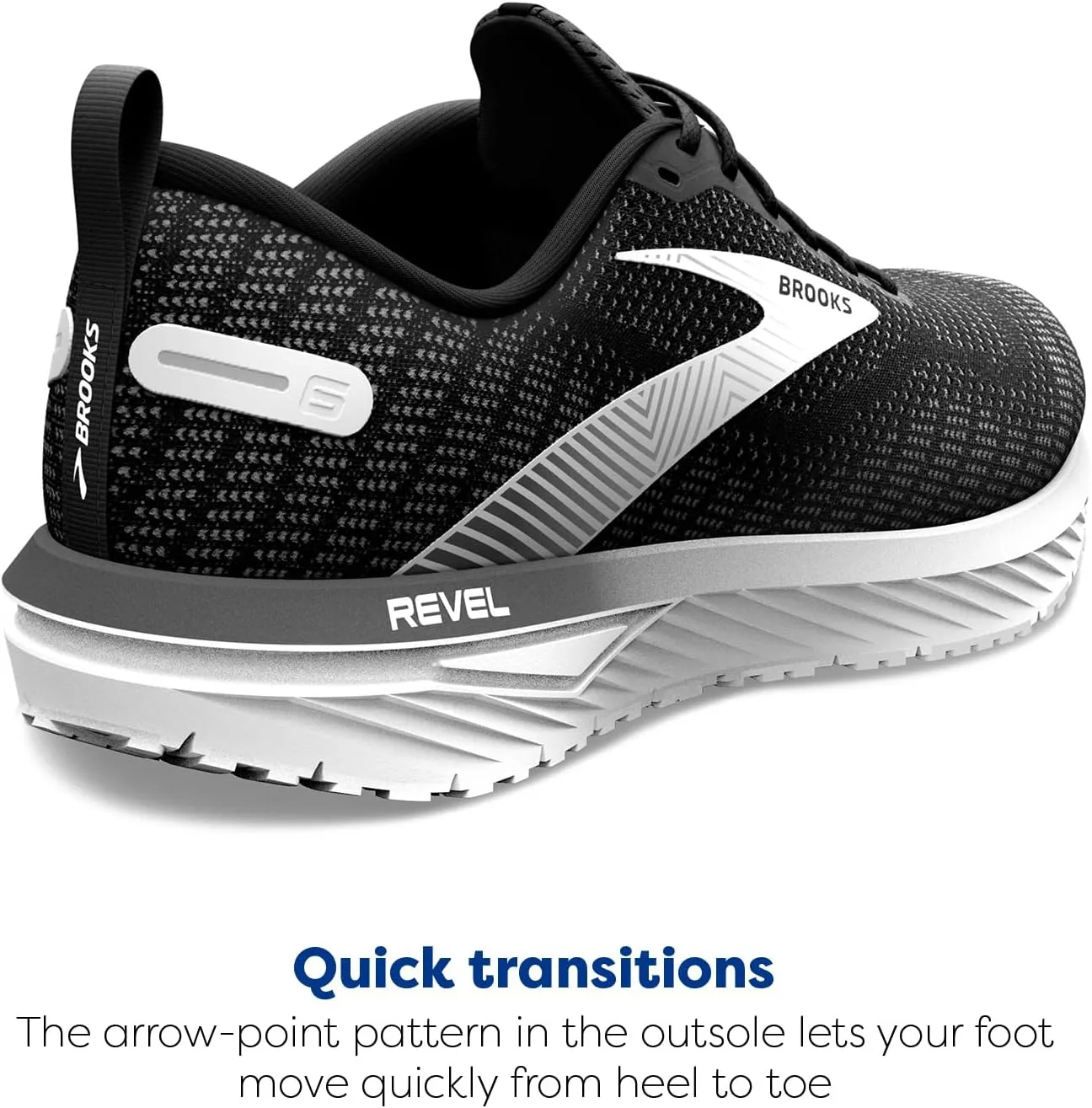 Brooks Men’s Revel 6 Neutral Running Shoe