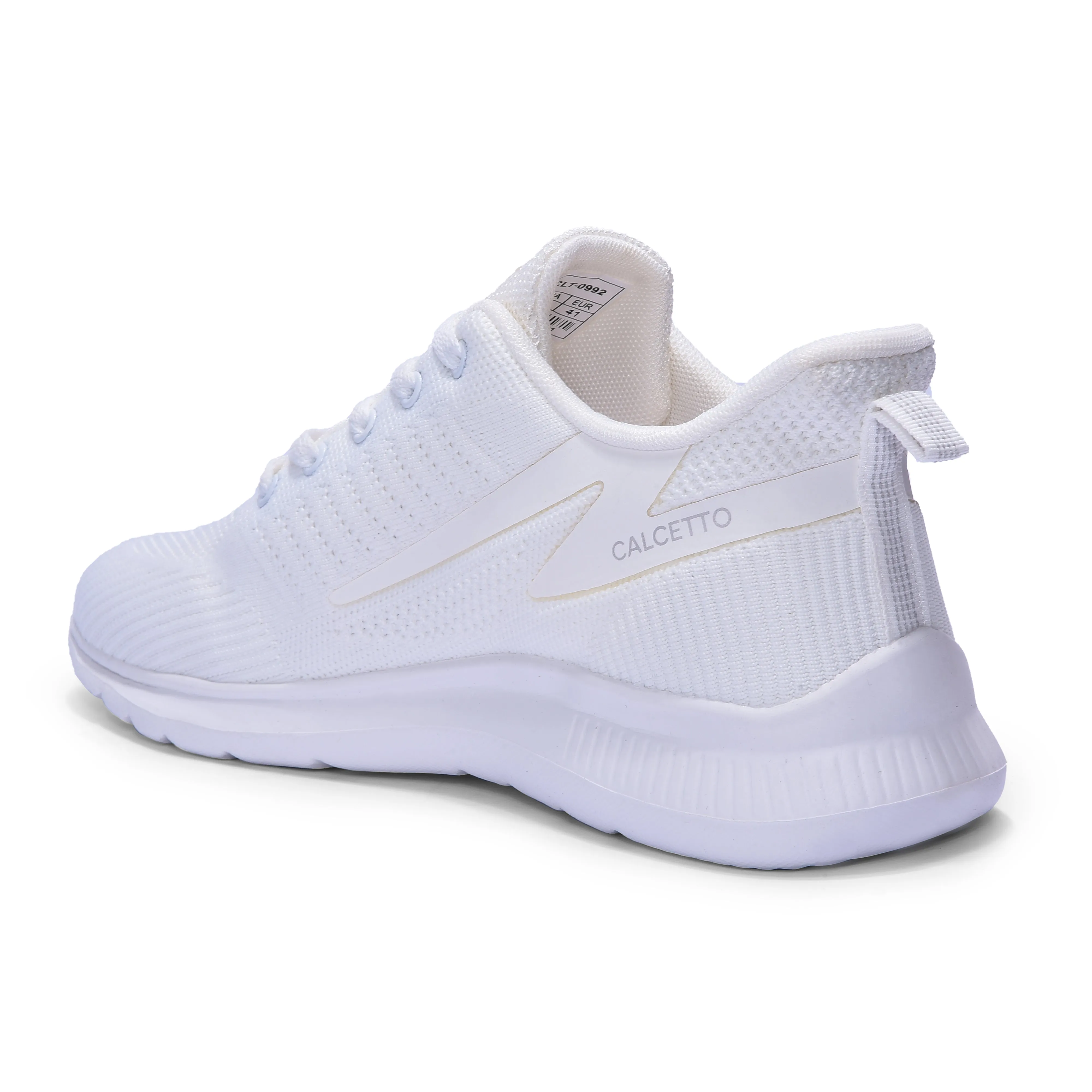 Calcetto Lightweight Casual Men's Running Sports Shoes CLT-0992 White