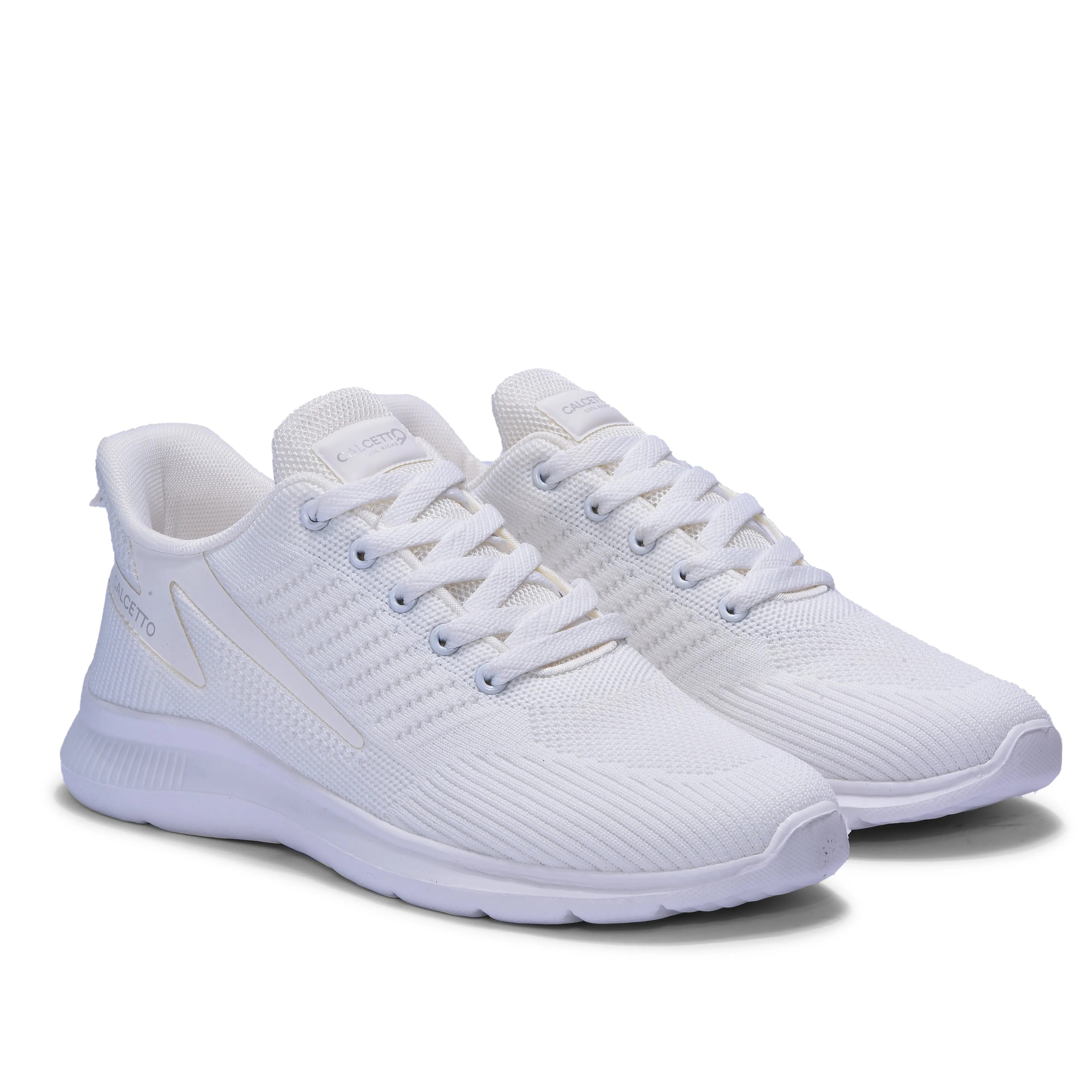 Calcetto Lightweight Casual Men's Running Sports Shoes CLT-0992 White