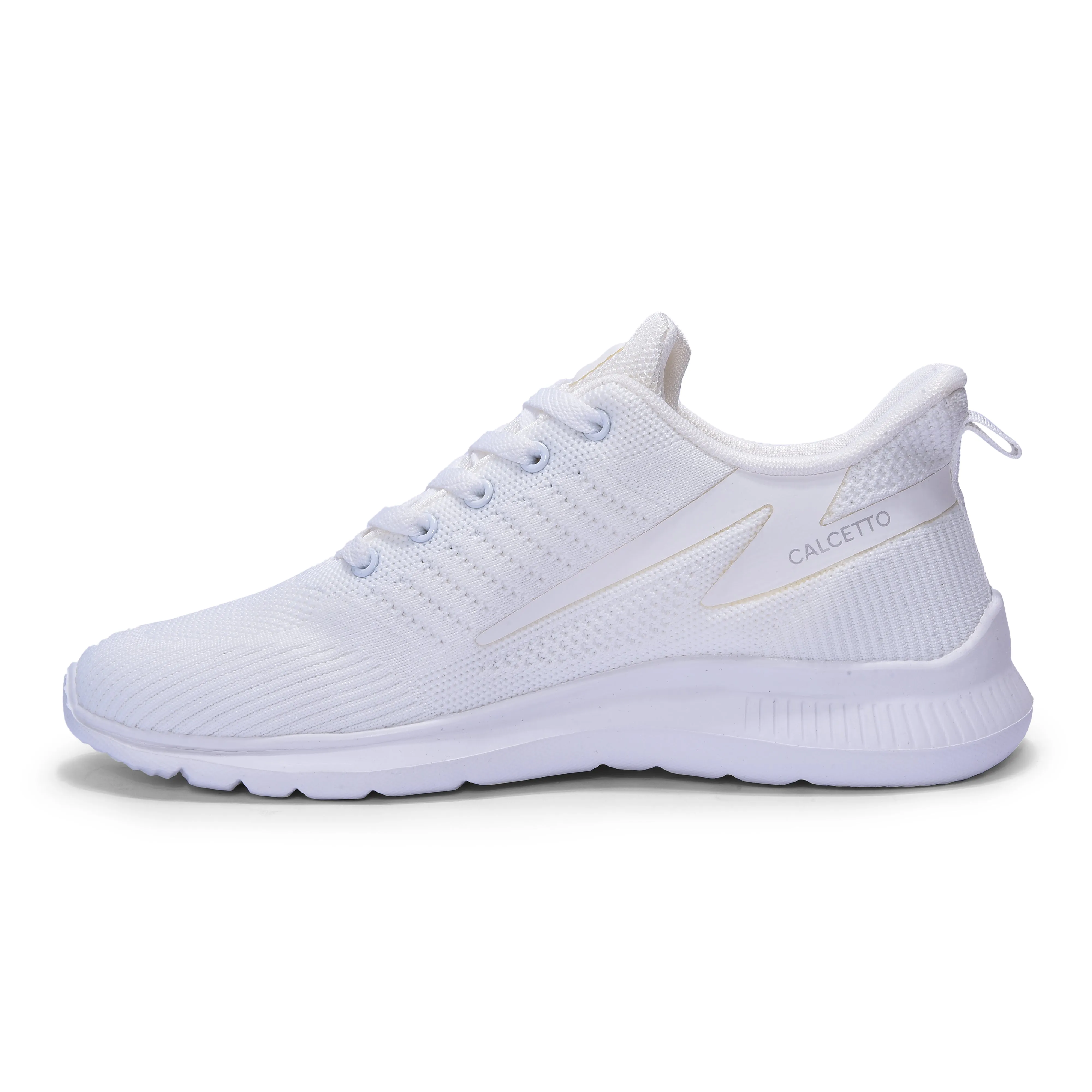 Calcetto Lightweight Casual Men's Running Sports Shoes CLT-0992 White