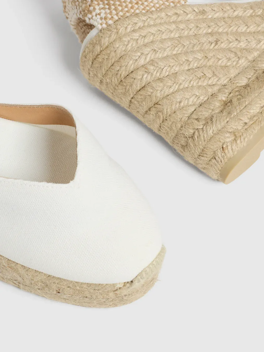 Carina Espadrille Wedge - Blanco