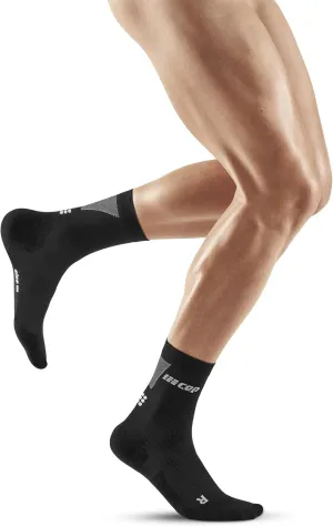 CEP 2024 Ultralight Mid Cut Compression Socks for Men - Breathable, Lightweight Performance Running Crew Socks