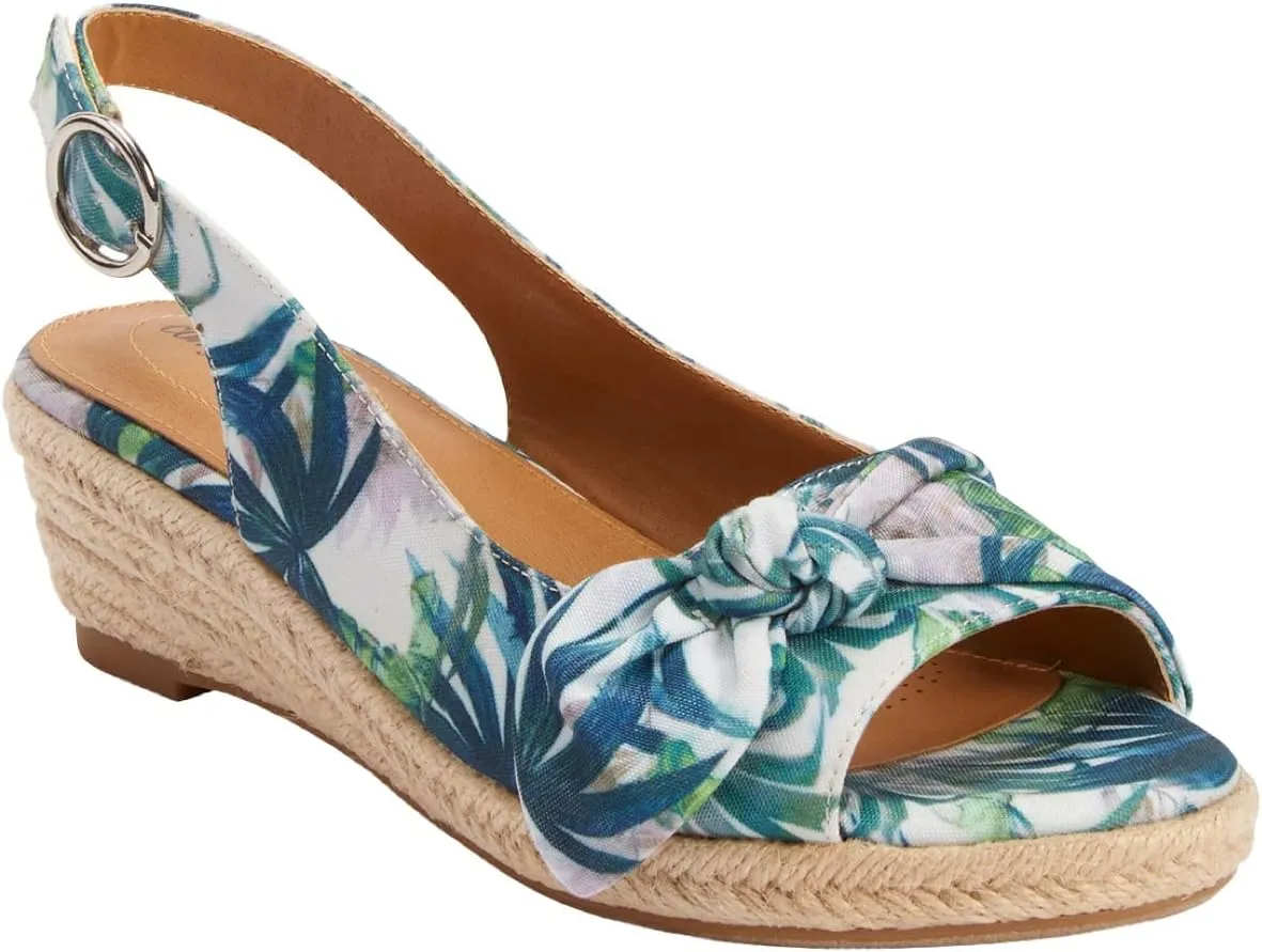 Comfortview Women's Wide Width The Zanea Espadrille