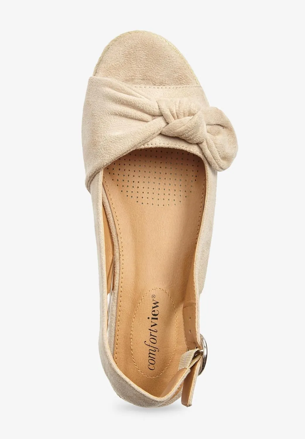 Comfortview Women's Wide Width The Zanea Espadrille