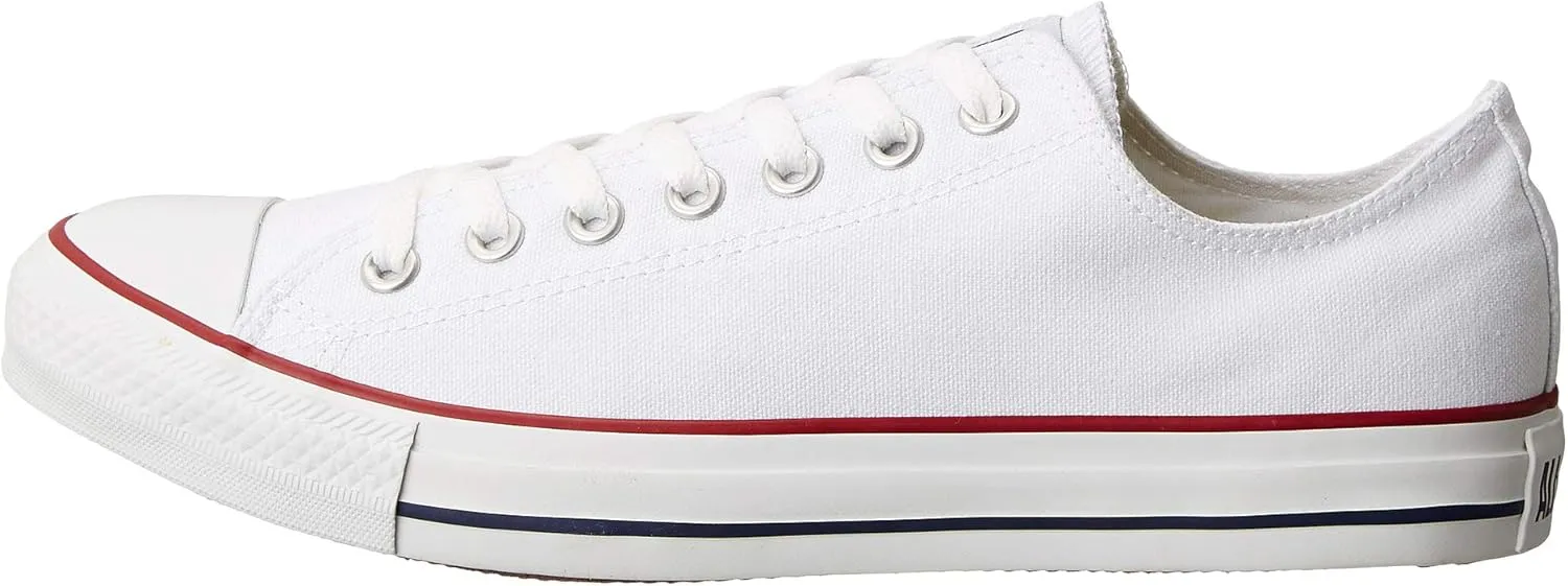 Converse Unisex Chuck Taylor All Star Ox Basketball Shoe (7 B(M) US Women / 5 D(M) US Men, Optical White)