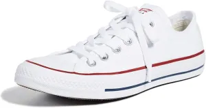 Converse Unisex Chuck Taylor All Star Ox Basketball Shoe (8 B(M) US Women / 6 D(M) US Men, Optical White)