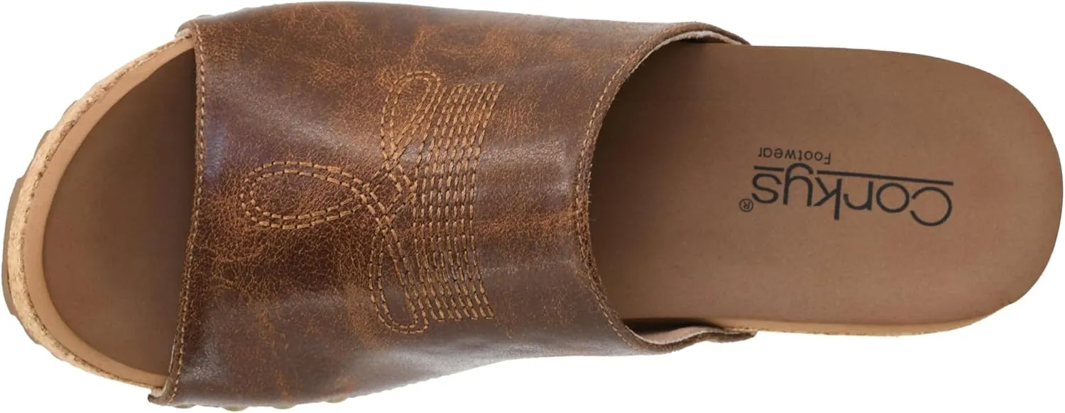 Corkys Footwear Saddle Up 2.5" Wedge Sandal
