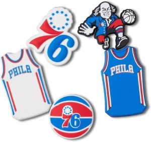Crocs Jibbitz Shoe Charms, NBA Basketball Teams Sports Collection Multi Packs