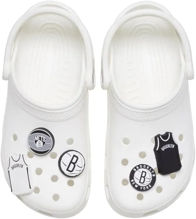Crocs Jibbitz Shoe Charms, NBA Basketball Teams Sports Collection Multi Packs