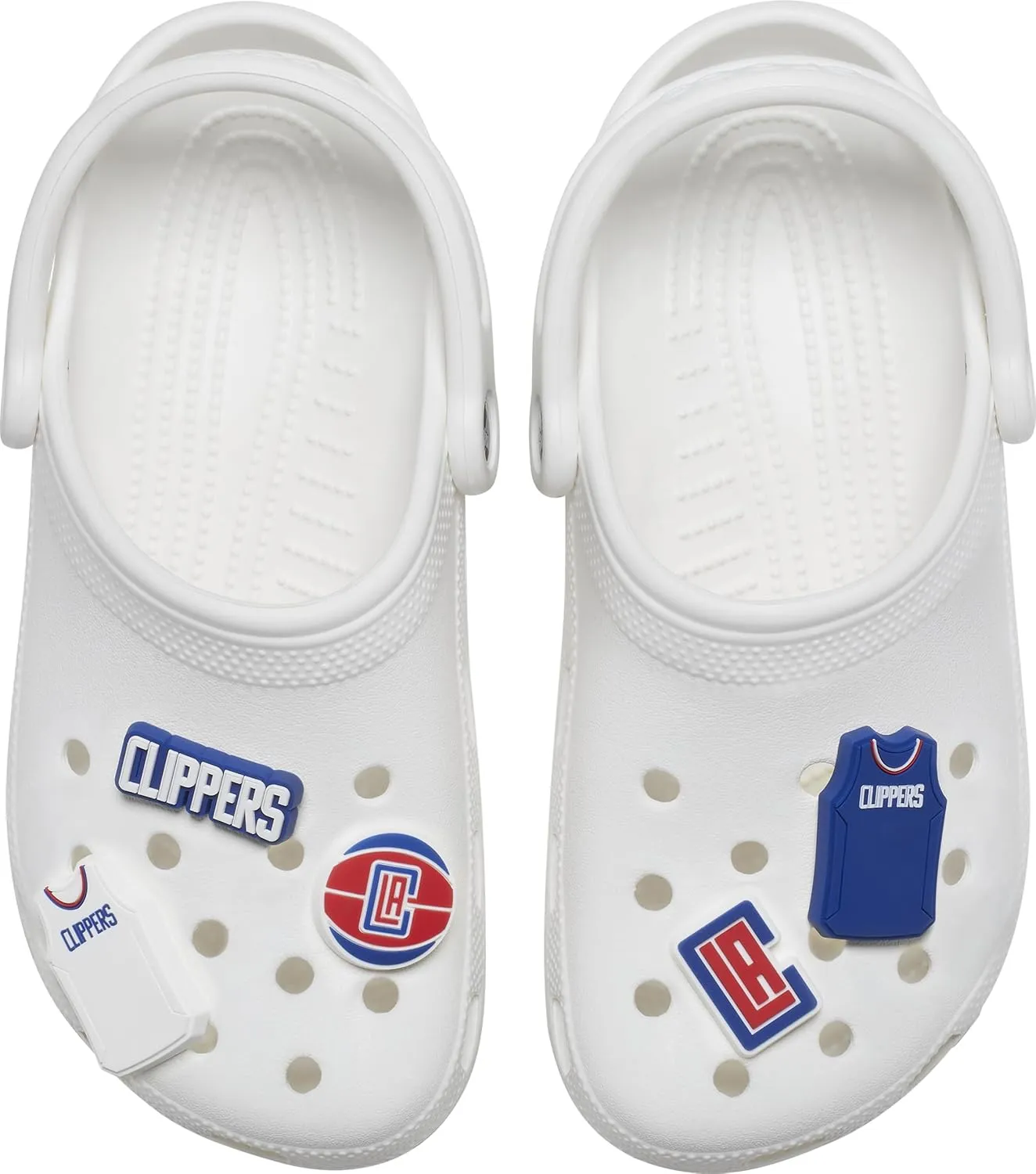 Crocs Jibbitz Shoe Charms, NBA Basketball Teams Sports Collection Multi Packs