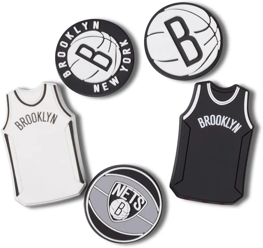 Crocs Jibbitz Shoe Charms, NBA Basketball Teams Sports Collection Multi Packs
