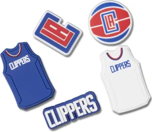 Crocs Jibbitz Shoe Charms, NBA Basketball Teams Sports Collection Multi Packs