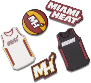 Crocs Jibbitz Shoe Charms, NBA Basketball Teams Sports Collection Multi Packs