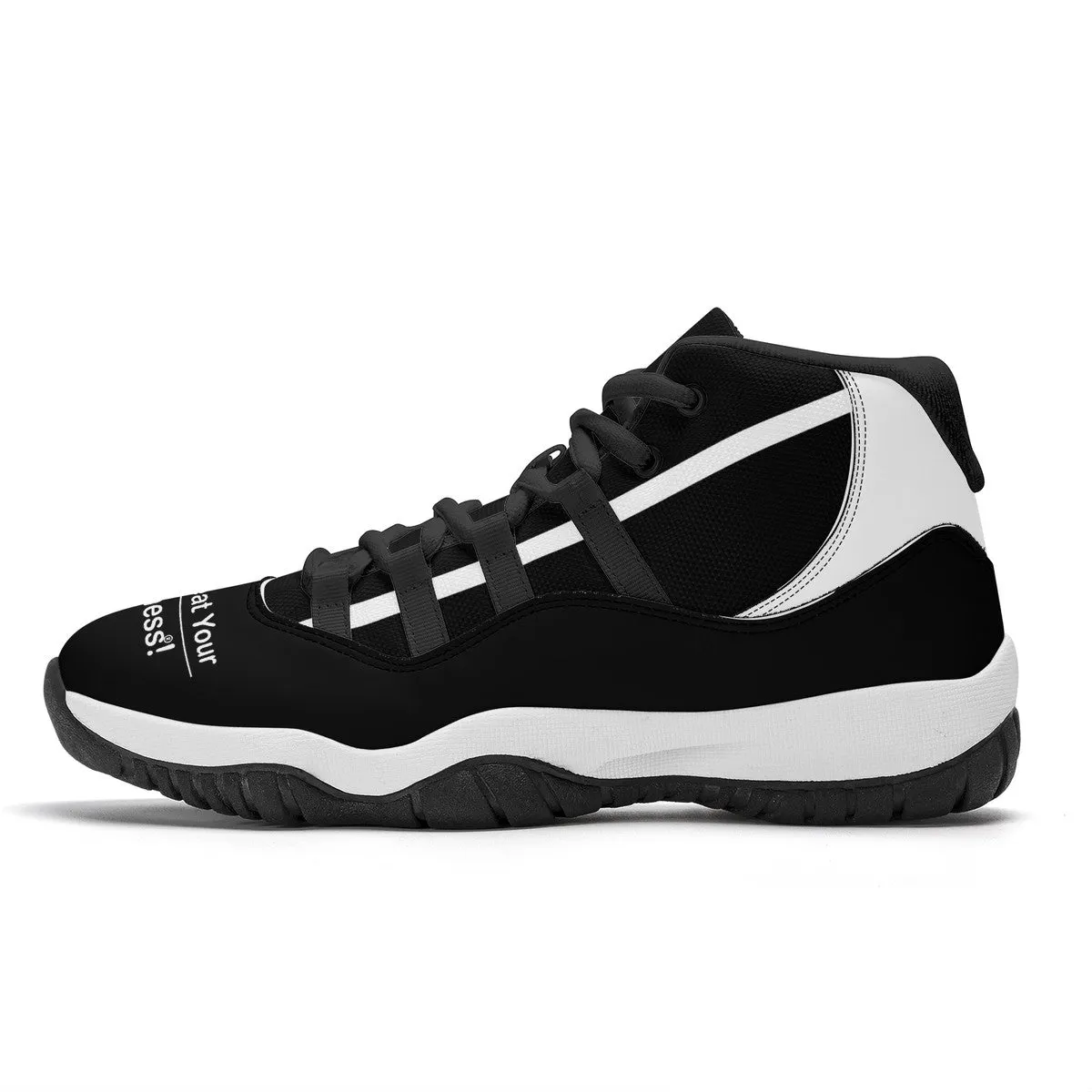 DCYG 100's High Top Air Retro Sneakers - Black