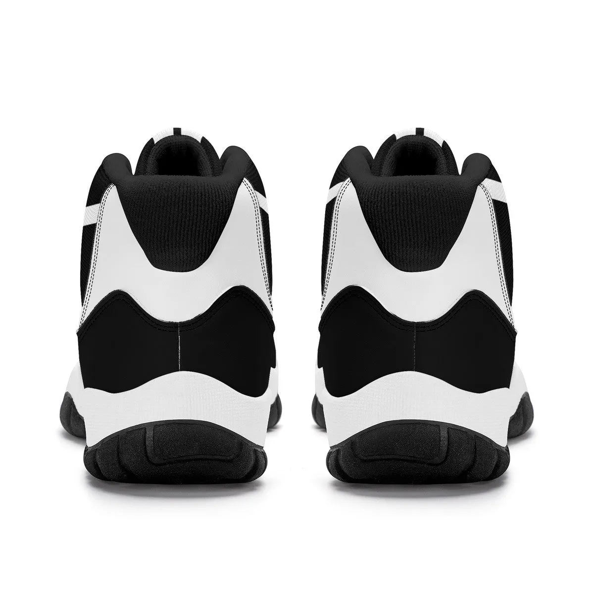 DCYG 100's High Top Air Retro Sneakers - Black