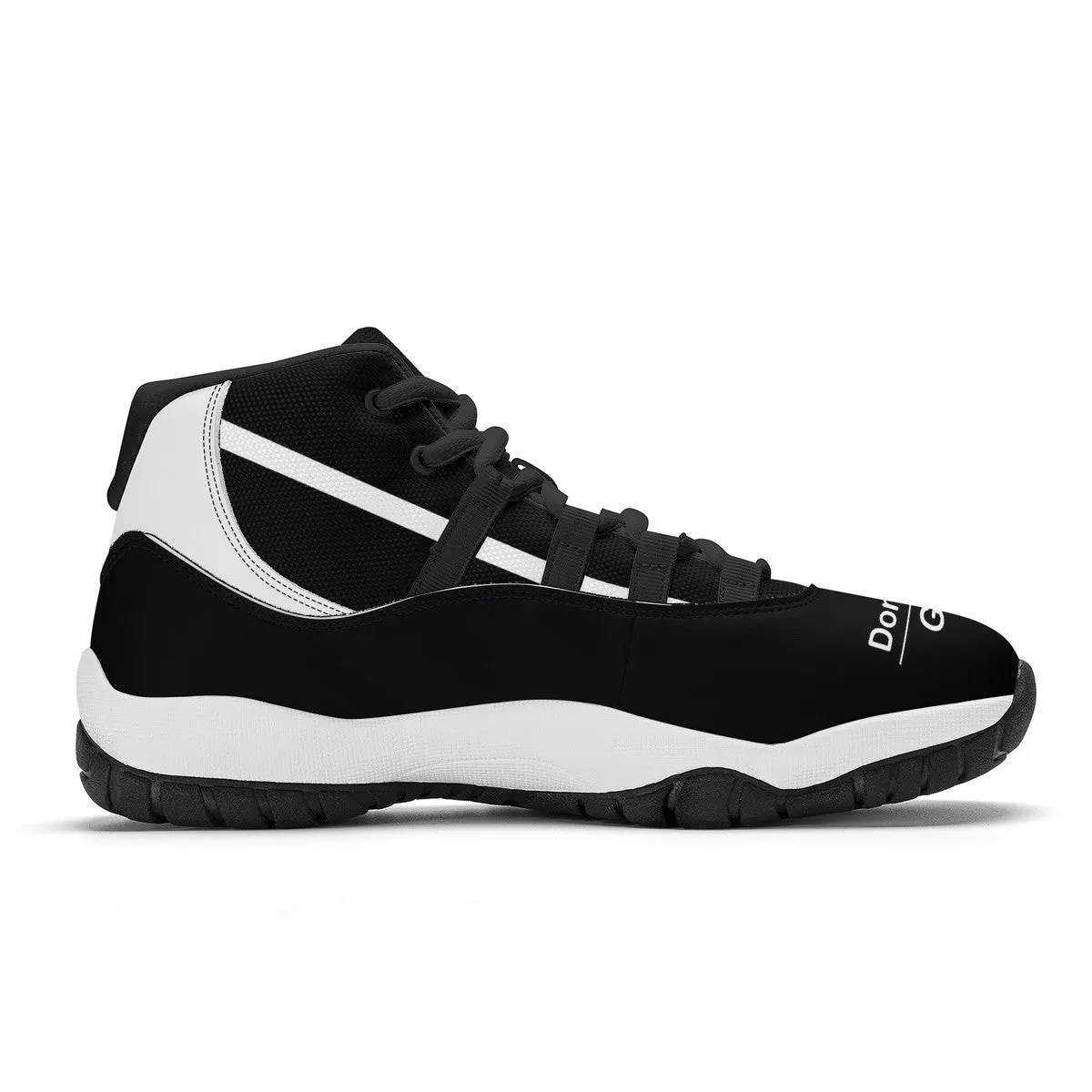 DCYG 100's High Top Air Retro Sneakers - Black