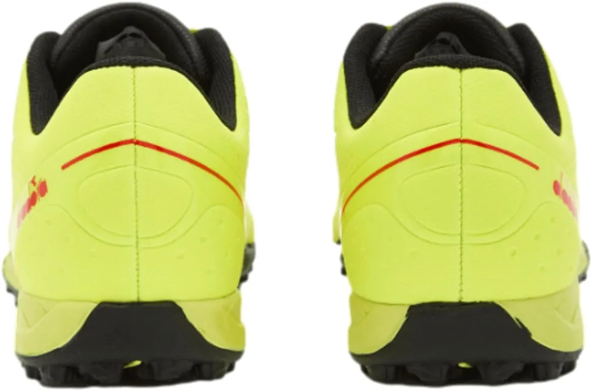 Diadora Pichichi 5 MD Youth Soccer Shoe - Perfect Starter Shoe for Kids, Turf and Firm Ground, Water-Resistant Suprell Upper, Non-Slip PU Heel Lining