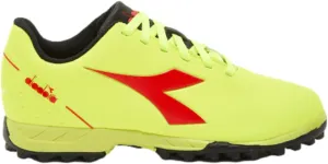 Diadora Pichichi 5 MD Youth Soccer Shoe - Perfect Starter Shoe for Kids, Turf and Firm Ground, Water-Resistant Suprell Upper, Non-Slip PU Heel Lining