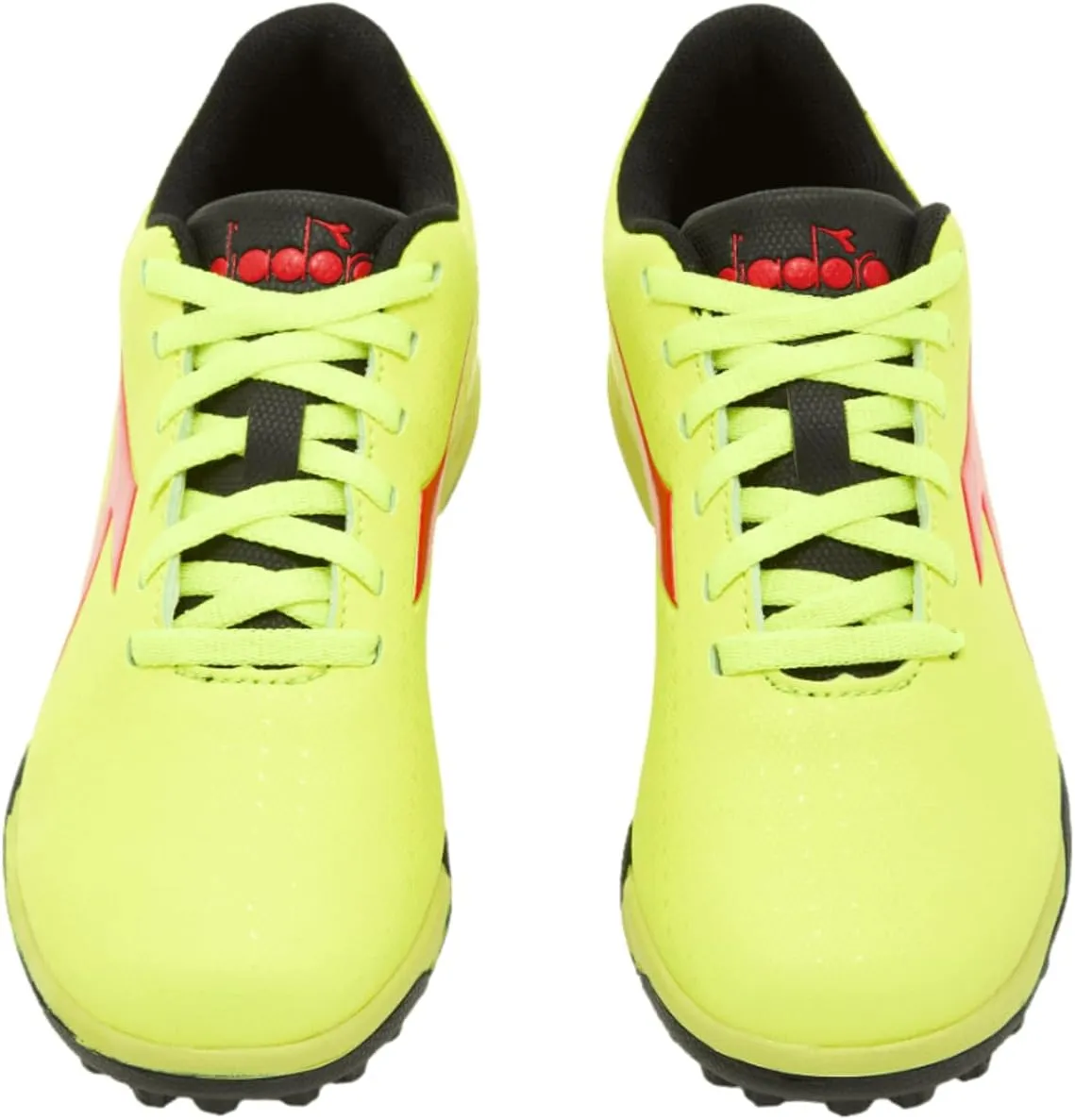 Diadora Pichichi 5 MD Youth Soccer Shoe - Perfect Starter Shoe for Kids, Turf and Firm Ground, Water-Resistant Suprell Upper, Non-Slip PU Heel Lining