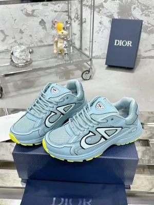 DIOR B30 Sneaker Blue Mesh and Technical Fabric