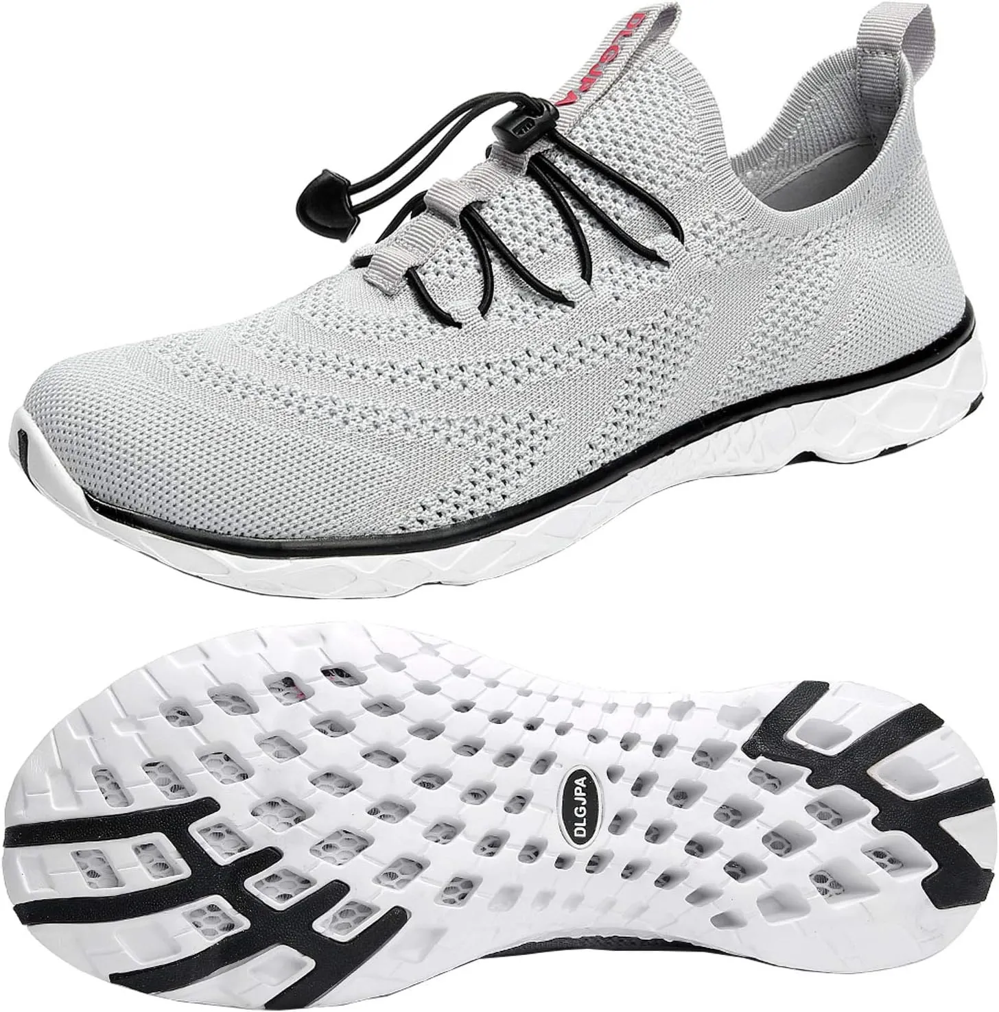 DLGJPA Men's Lightweight Quick Drying Aqua Water Shoes Athletic Sport Walking Shoes