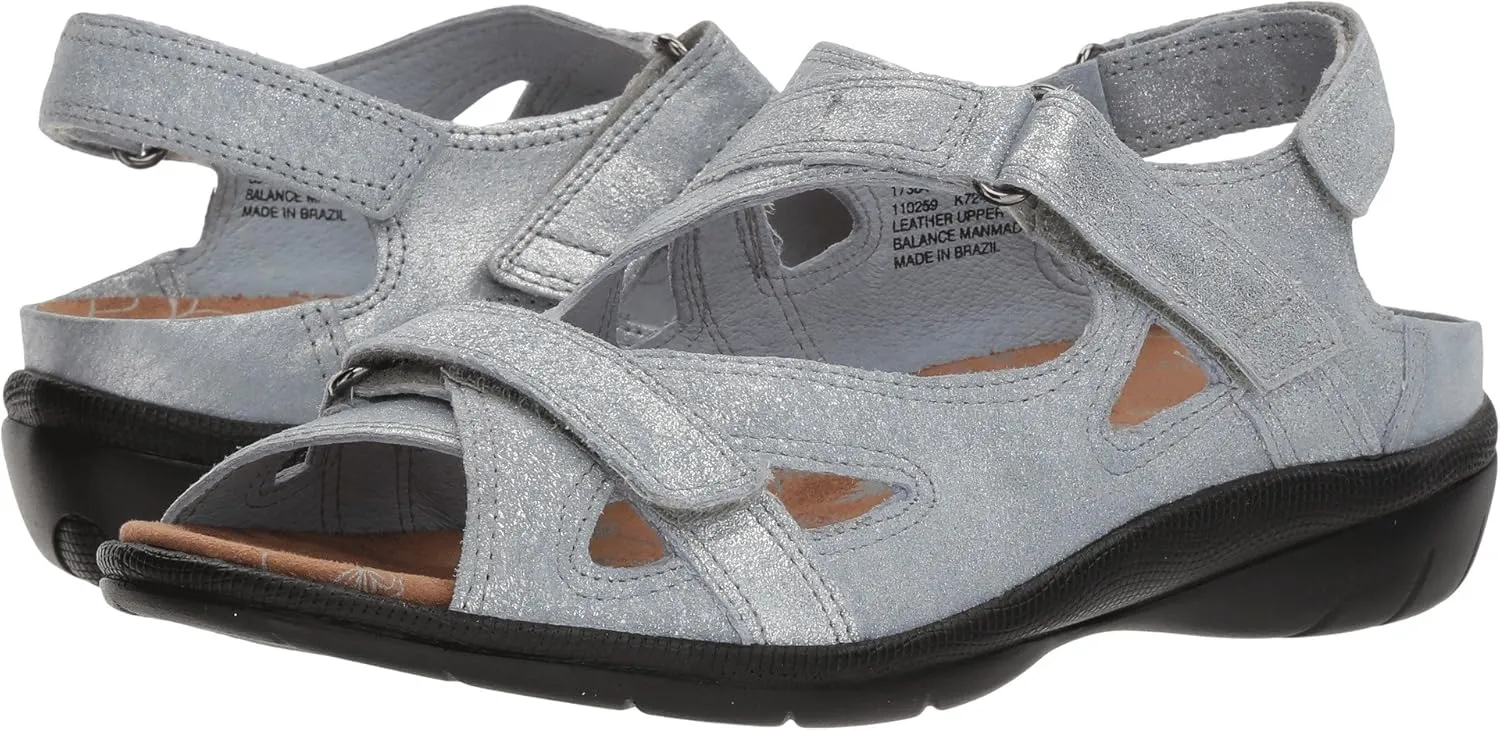 Drew Women's Lagoon Barefoot Freedom Adjustable Sandals with Removable Insoles