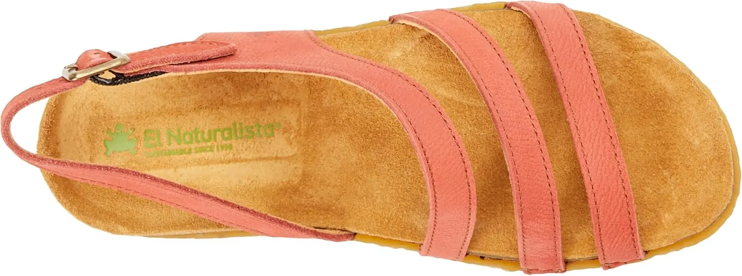 El Naturalista Women's Ankle Strap Sandal, 5.5