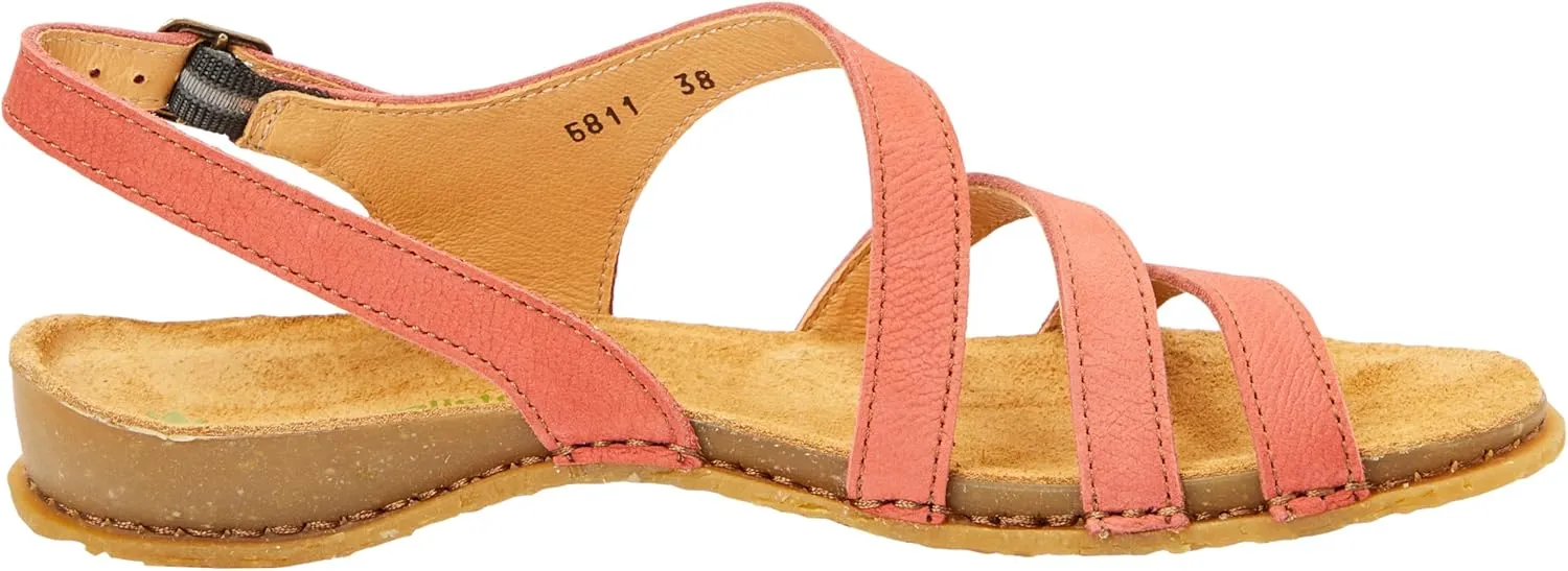 El Naturalista Women's Ankle Strap Sandal, 5.5