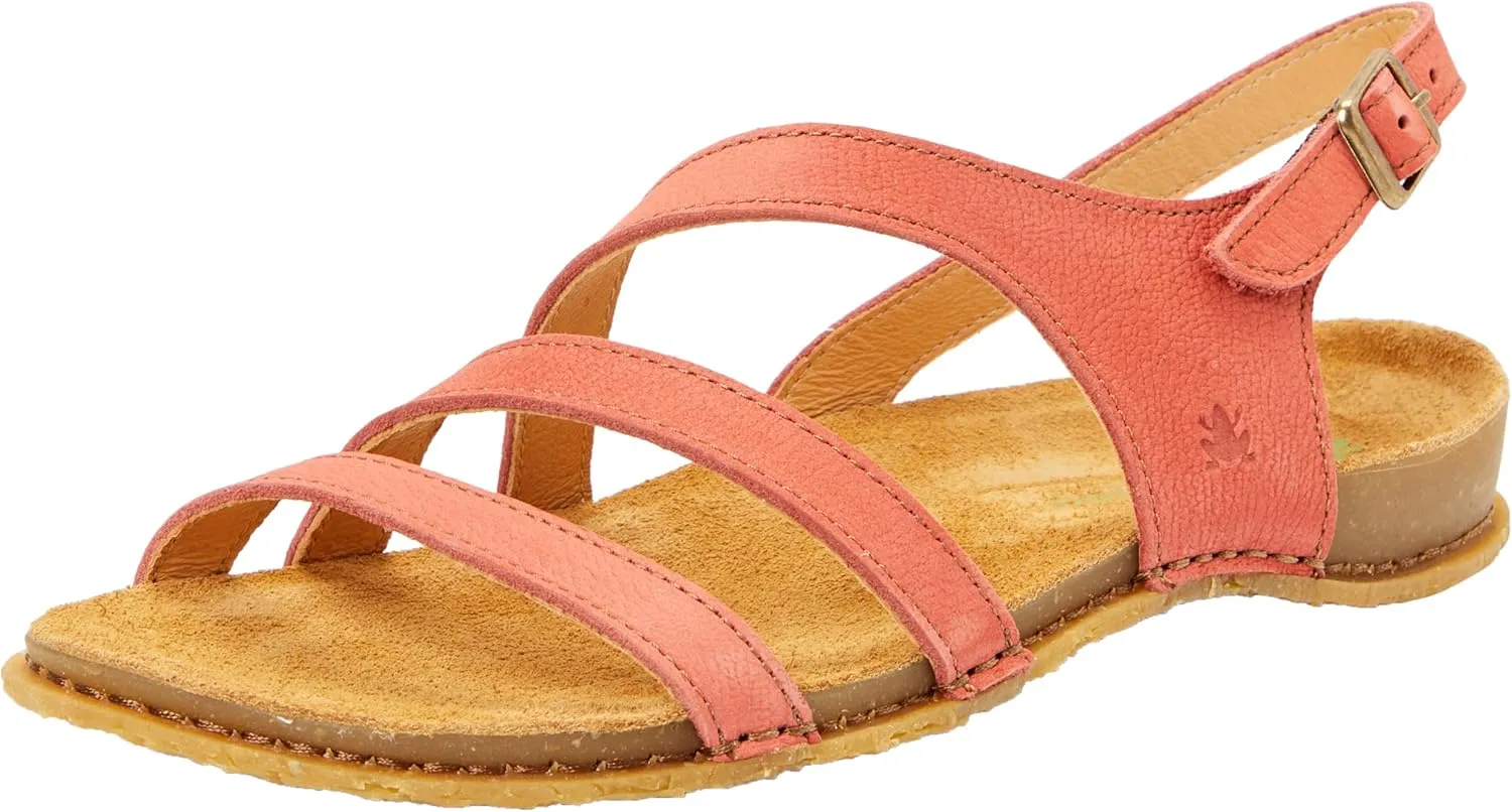 El Naturalista Women's Ankle Strap Sandal, 5.5