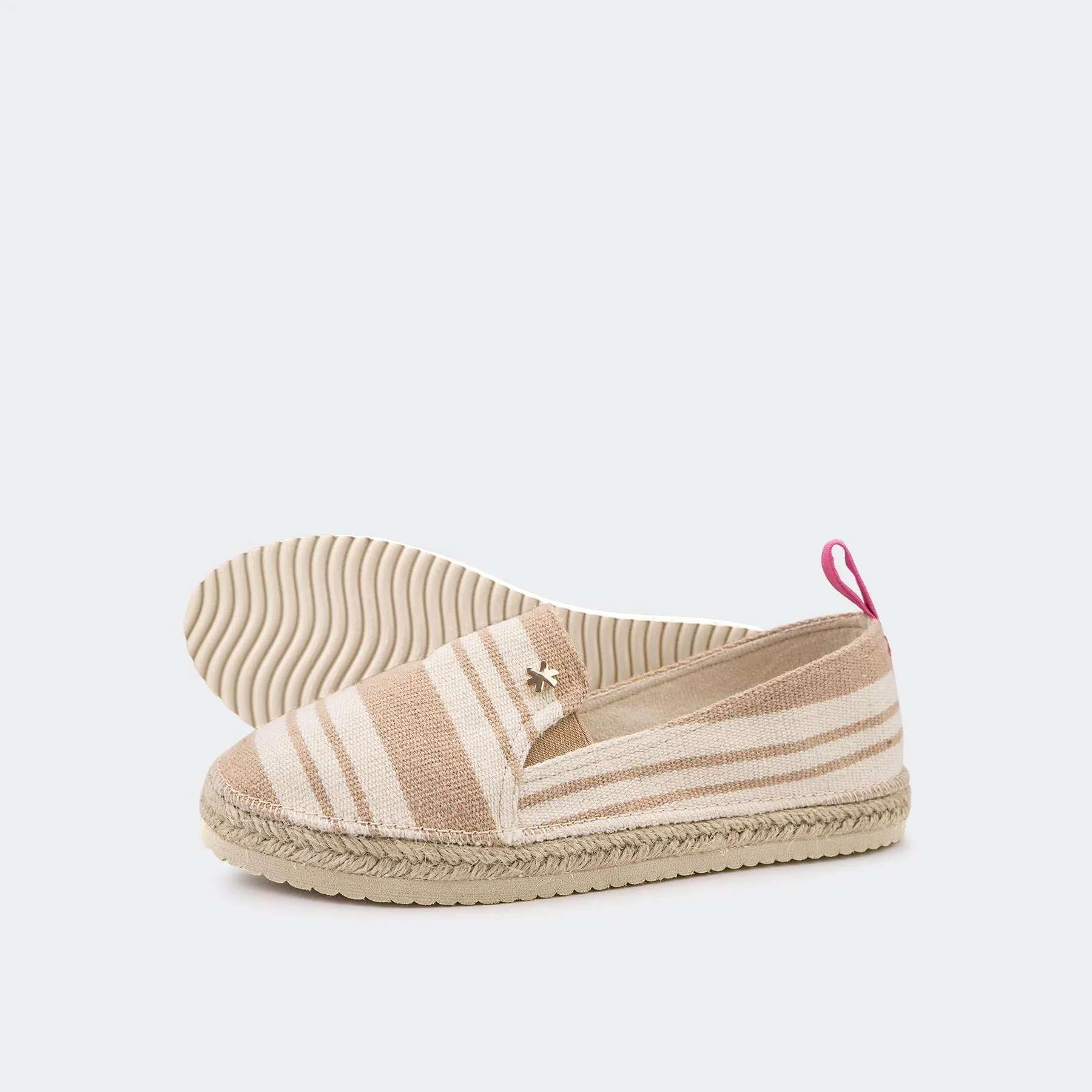 espadrille*striped