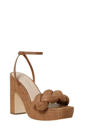 Fae Platform Heel, Brown