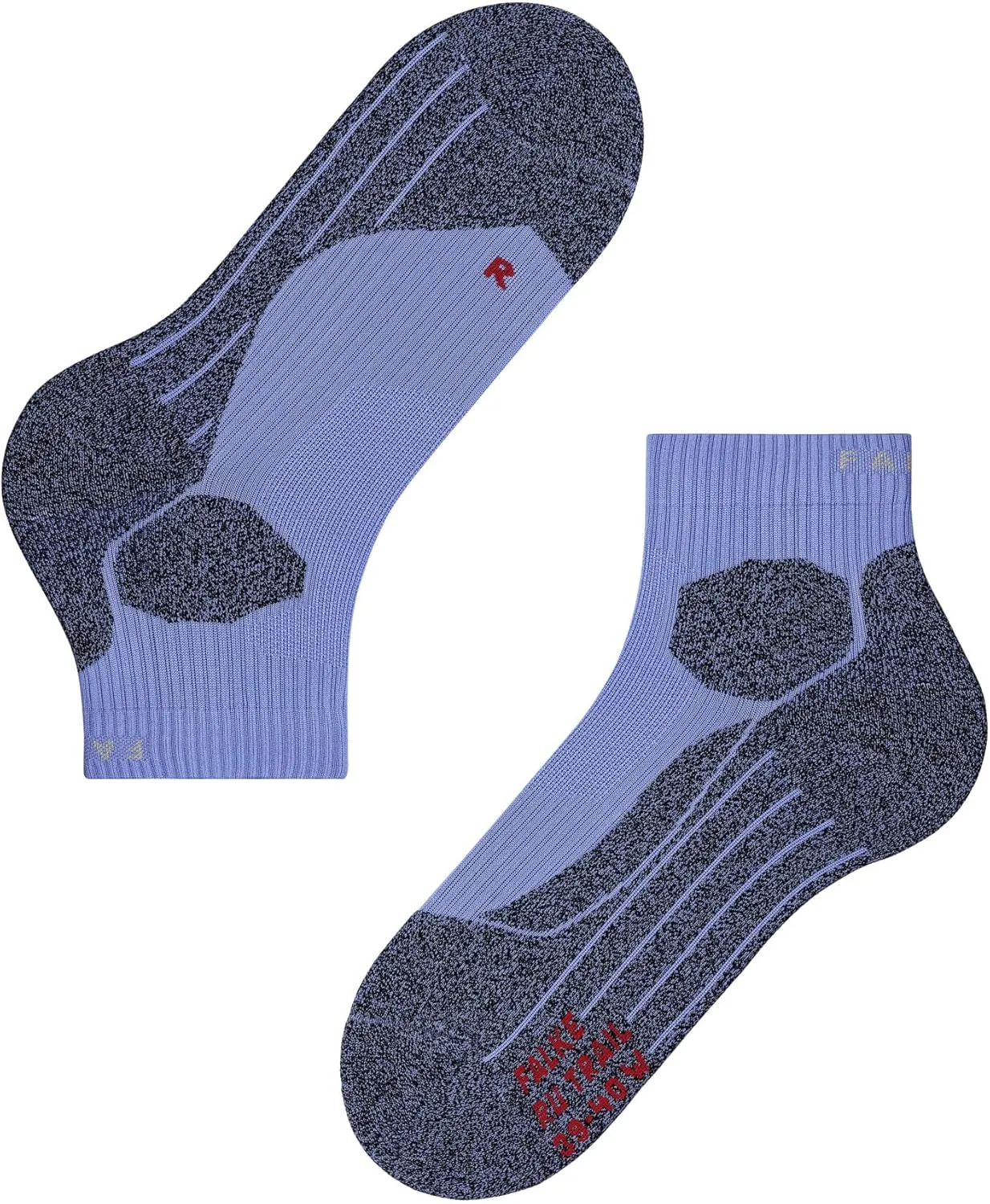 FALKE Women's RU Trail Running Socks, Stabilizing Athletic, 1 Pair