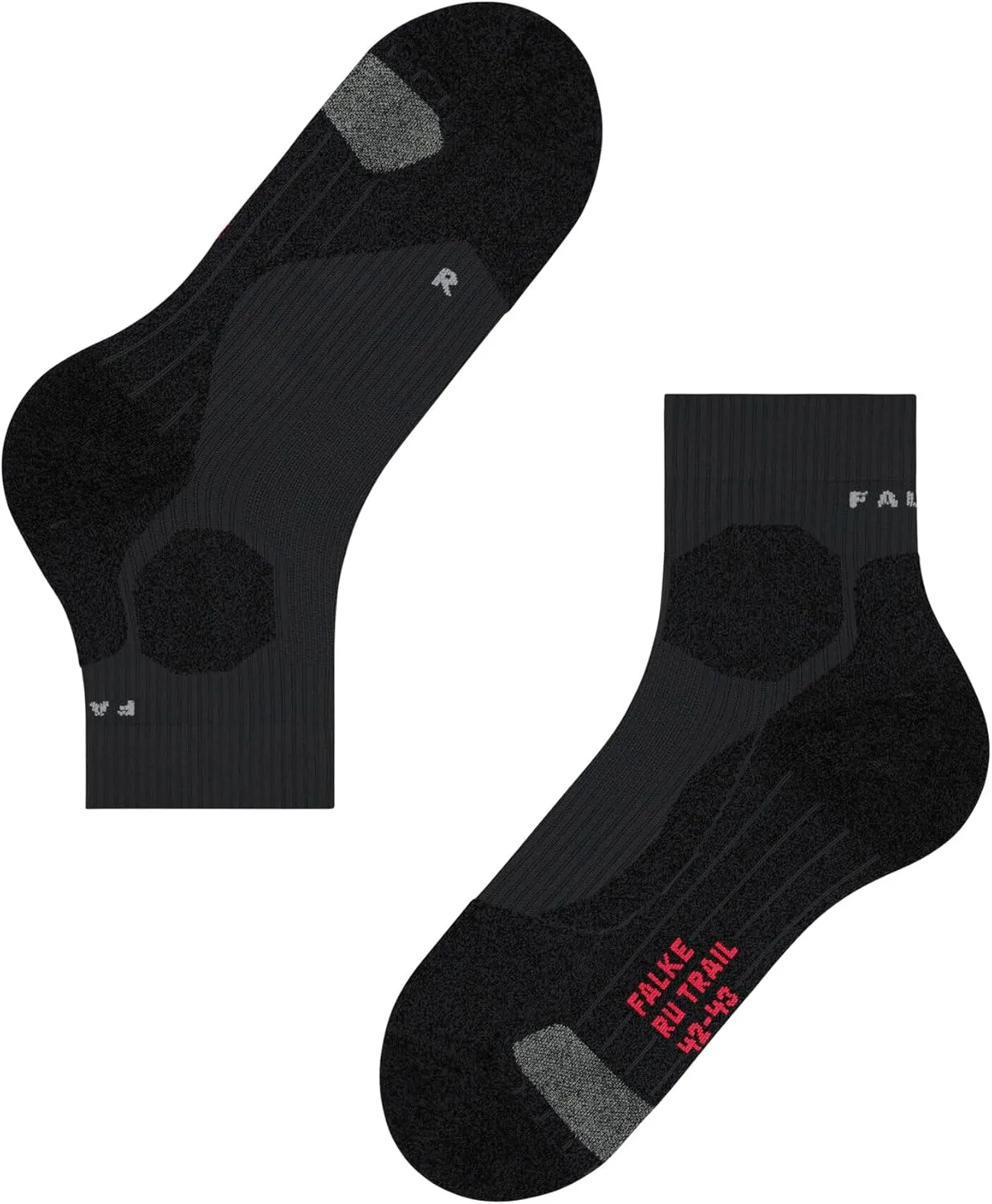 FALKE Women's RU Trail Stabilizing Running Socks, 1 Pair